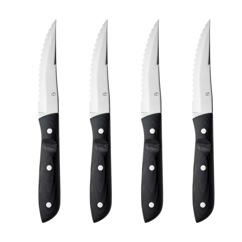 Old Farmer Micarta Steak knife XL 4 pcs