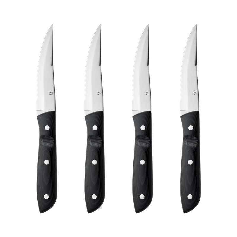Old Farmer Micarta Steak knife XL 4 pcs