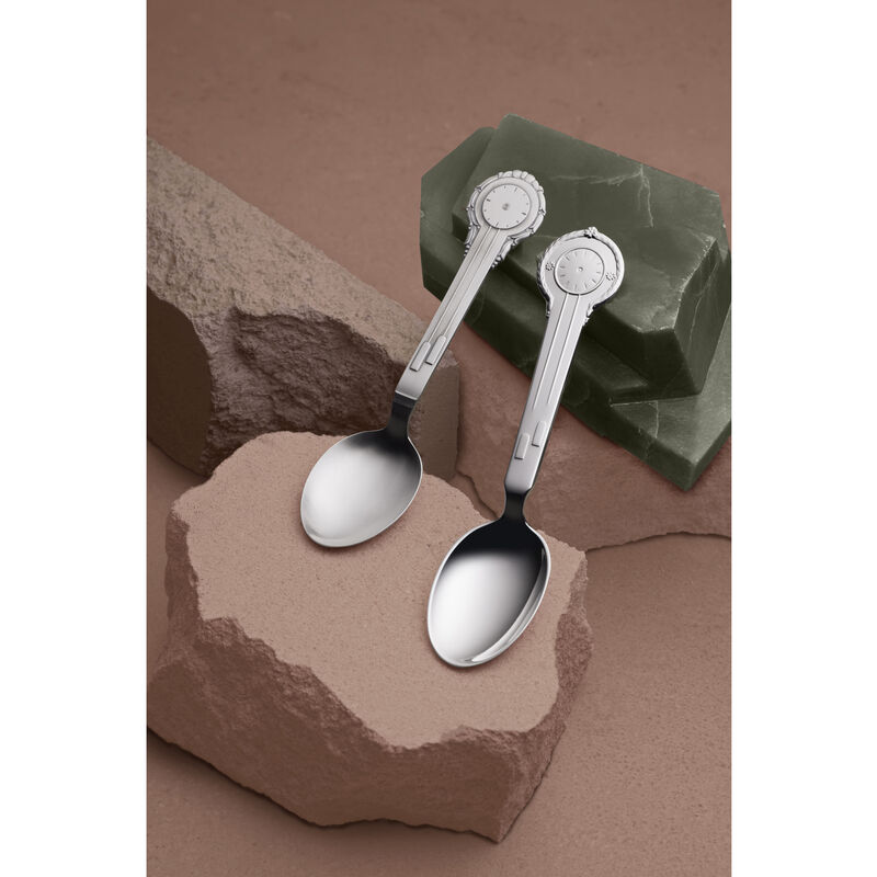 Clock Christening spoon