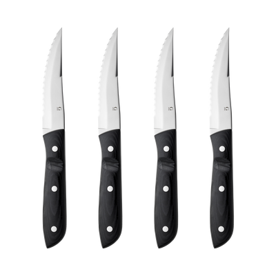 Old Farmer Micarta Steak knife XL 4 pcs