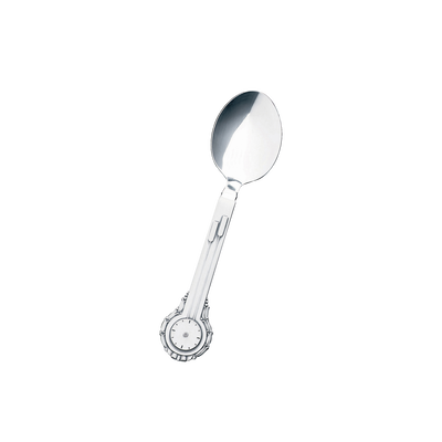 Clock Christening spoon