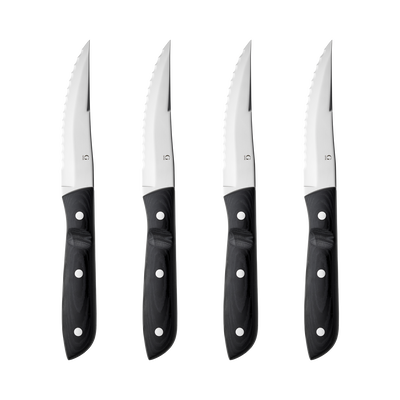 Old Farmer Micarta Steak knife XL 4 pcs