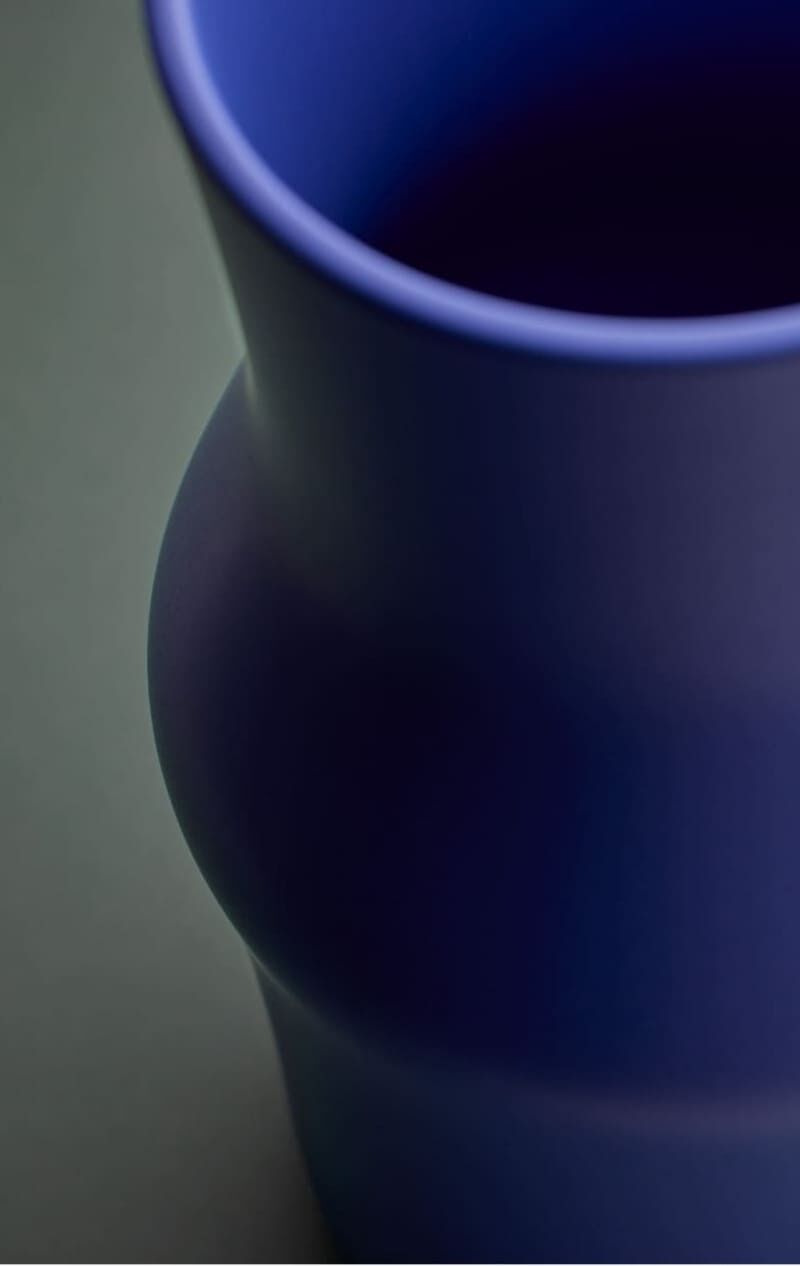 Gense dorotea vase in blue